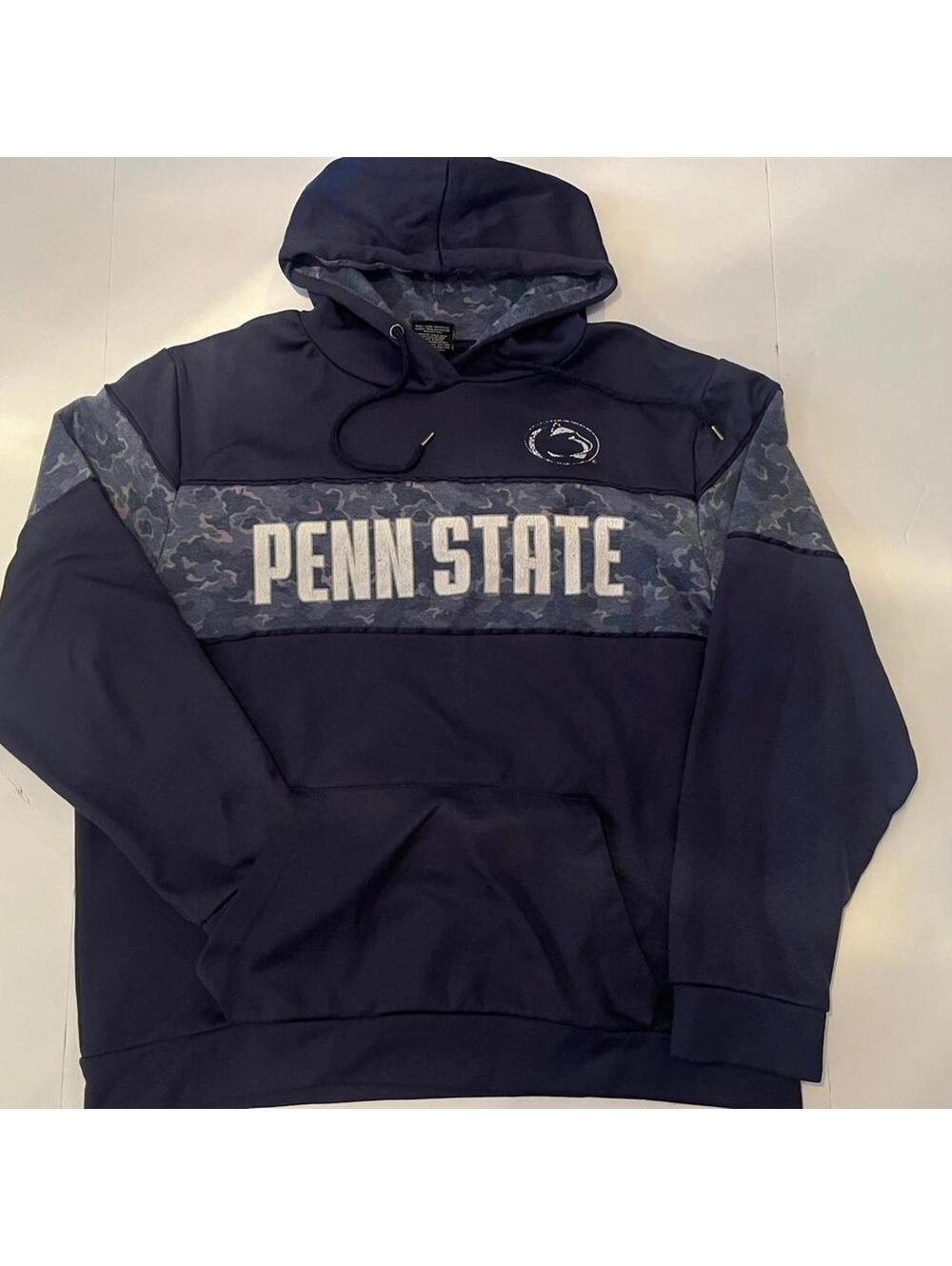 Y2K Penn State University Hoodie Sweatshirt, Women's Large, Colosseum